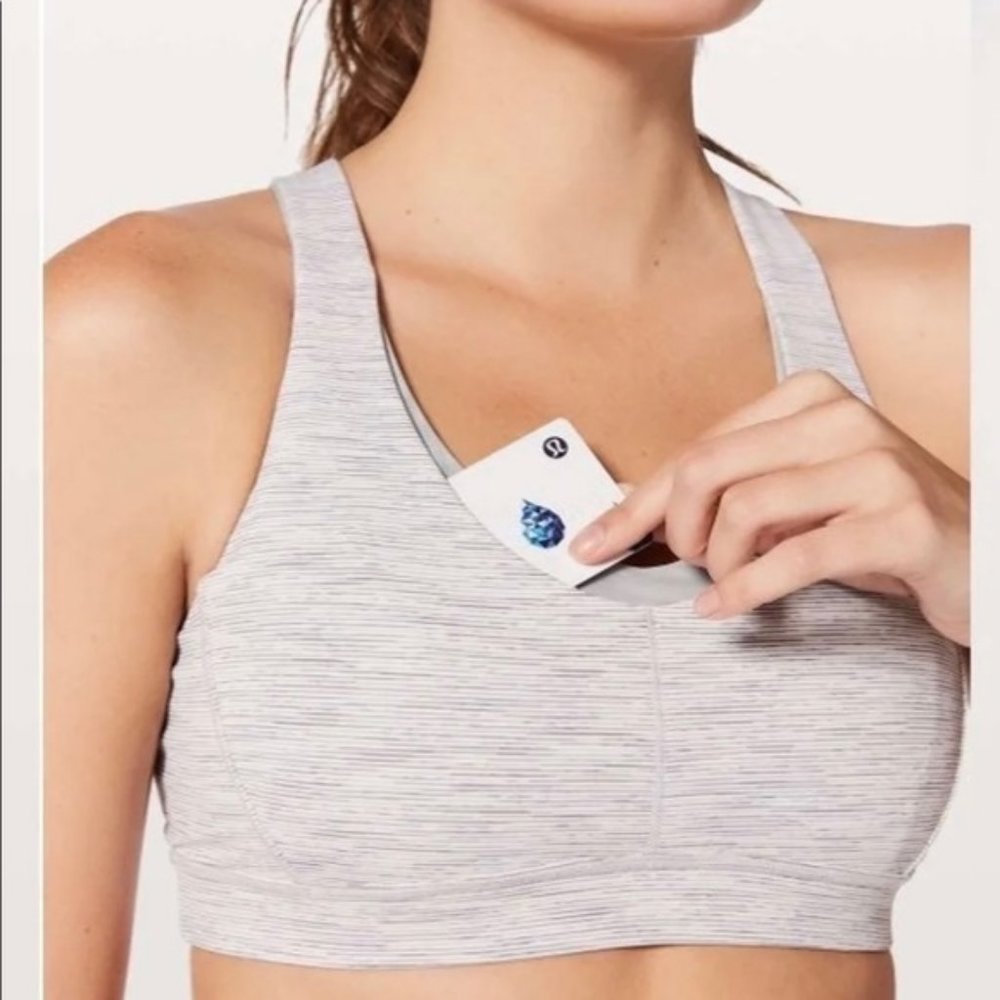 Lululemon Stash N Run Bra Wee Are From Space Nimbus 2